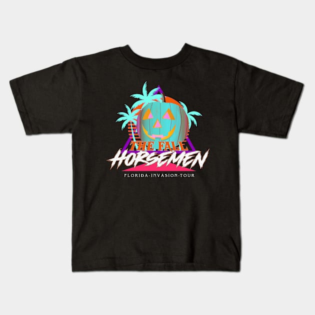 The Fall Horsemen Florida Style Kids T-Shirt by The Fall Horsemen